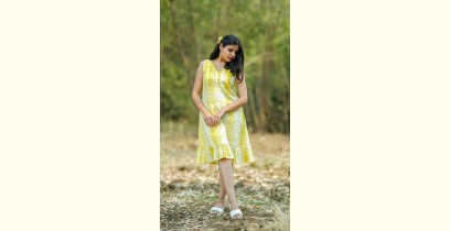 Nivriti ❊ Tie & Dye - Suhana A line Cotton Dress