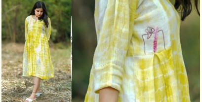 Nivriti ❊ Tie & Dye - Suhana Gather Cotton Dress