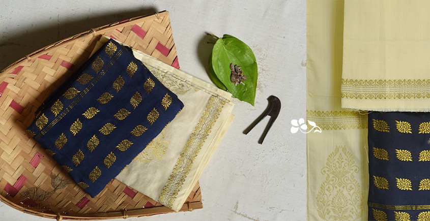 shop Assamese Handwoven | Mekhela Chador Set