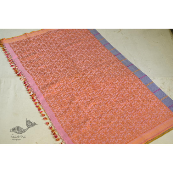 shop Assamese Silk cotton  Saree With Purple Base