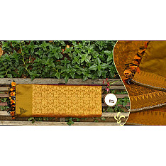 Saalmi | Assamese Silk Saree with Deep Purple Colour