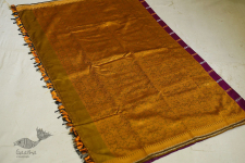 Saalmi | Assamese Silk Saree with Deep Purple Colour