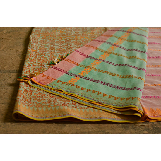 Saalmi ❋ Assamese Silk-Cotton Saree ❋ 11