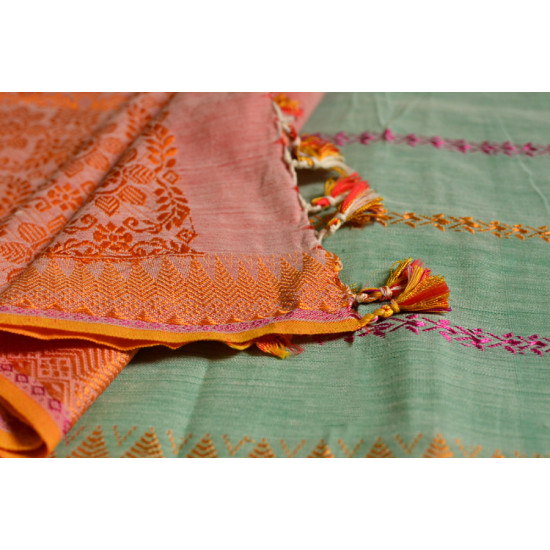 Saalmi ❋ Assamese Silk-Cotton Saree ❋ 12