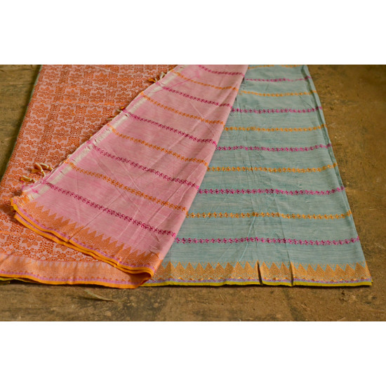 Saalmi ❋ Assamese Silk-Cotton Saree ❋ 15