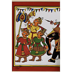 Phad Painting - Elephant Ride