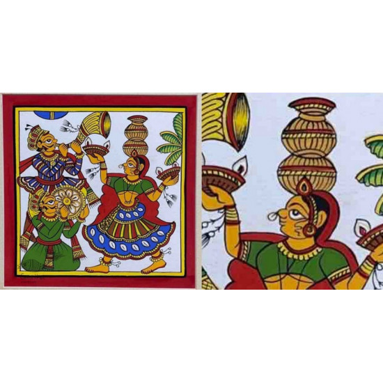 shop Phad Painting - Enjoying Dance & Music