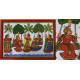 shop Phad Painting - New couple enjoying in garden