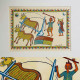 shop Tribal Art Painting - A farmer driving a plough