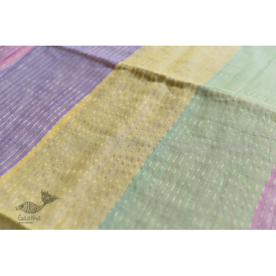 shop handloom cotton saree Multi Colour