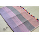 shop Handloom Cotton Multi Color Saree with Zari Woven