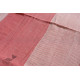 shop cotton handloom  saree - Off White & Red