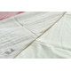 shop cotton handloom  saree - Off White & Red