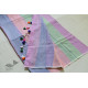 shop cotton handloom saree With Colorful Stripes 