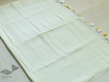 Avanti ✽ Handloom Cotton Saree - Light Yellow