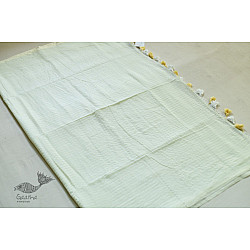 Avanti ✽ Handloom Cotton Saree - Light Yellow