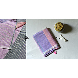 Avanti ✽ Handloom Cotton Multi Color Saree with Zari Woven