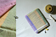 Avanti ✽ Handloom Cotton Saree - Multi Colour