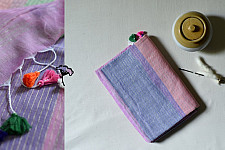 Avanti ✽ Handloom Cotton Saree With Colorful Stripes 