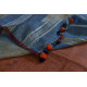 Handloom Linen Saree in Blue Colour