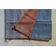 Handloom Linen Saree in Blue Colour