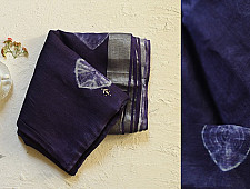 Flavour of Morning ✽ Purple Mukaish Work Saree