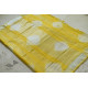 Yellow Linen Gotta Patti work saree