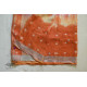 Orange & Pink Linen Saree with Gotta Patti Work