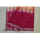 Orange & Pink Linen Saree