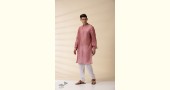 shop Blush Pink Chanderi Kurta  