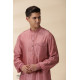 shop Blush Pink Chanderi Kurta  