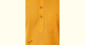 shop Handwoven Cotton - Yellow Kurta