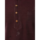 shop Handwoven Cotton - Wine Kurta