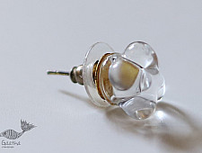 Zeenat ✤ Glass Jewelry ✤ ( Single Stud ) ~ 73