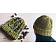 Hand Knitted ☃ Pure Woolen Cap ☃ Natural Color |  Moss Green |