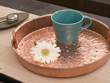 ताम्र ✤ 8 ✤ Dotted Tray