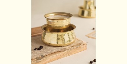 Taamr . ताम्र - Brass - Davara Coffee Set