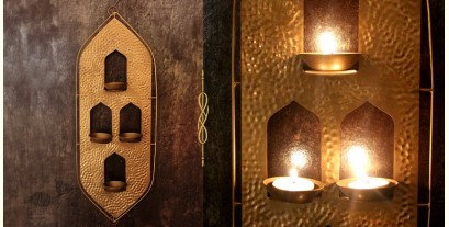 Courtyard Lamps | Malhar T-Light Wall Screen ~ 4