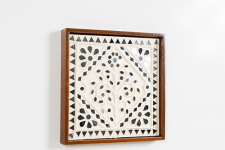 Decor The Wall | Mud Frame With Geometric Composition