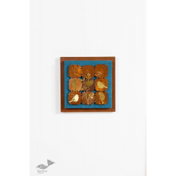 Decor The Wall | Bird Composition In A Wooden Block