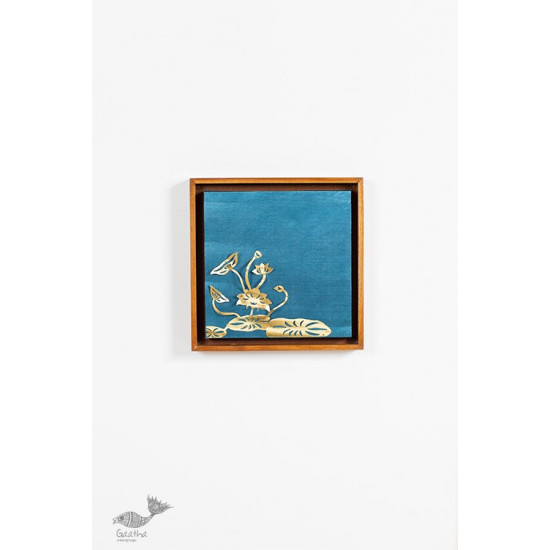 shop Wall Frame With Lotus Composition