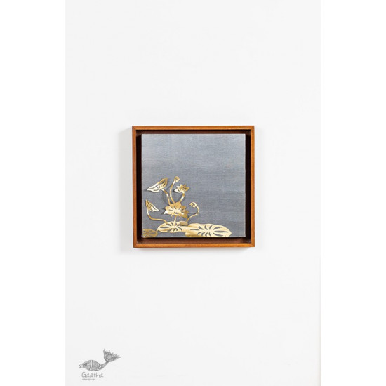 shop Wall Frame With Lotus Composition