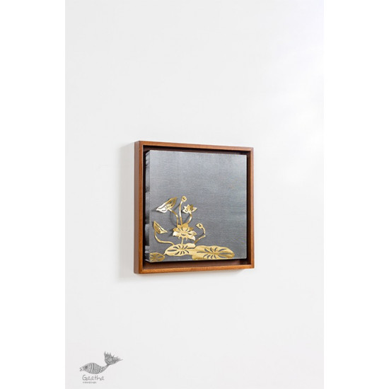 shop Wall Frame With Lotus Composition