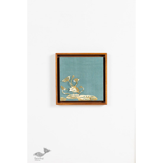 shop Wall Frame With Lotus Composition