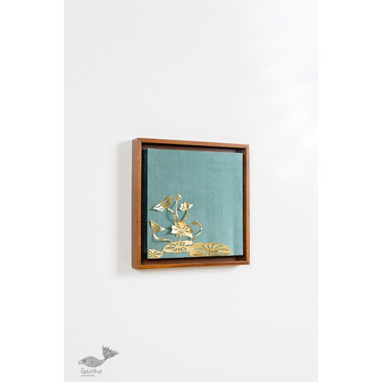 shop Wall Frame With Lotus Composition