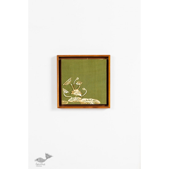 shop Wall Frame With Lotus Composition