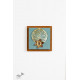 shop Wall Frame With One Leaf And Flower Composition