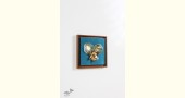 shop Wall Frame With Two Leaves  And Flower Composition