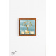 shop Wall Frame With Cow And Lotus Composition