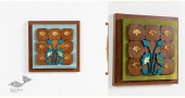 shop Flower Composition In A Wooden Block